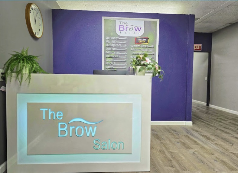 Threading at the salon